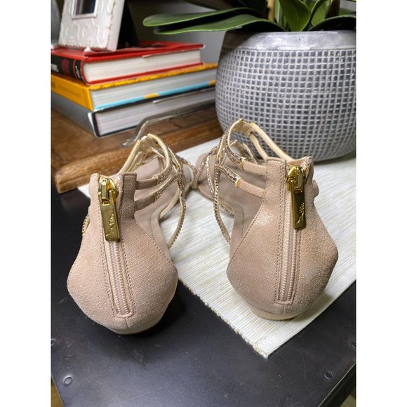 NEW Rene Caovilla Crystal Gladiator Sandals 40 - Picture 6 of 12